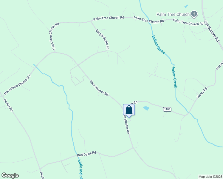 map of restaurants, bars, coffee shops, grocery stores, and more near 2755 Sam Houser Road in Vale