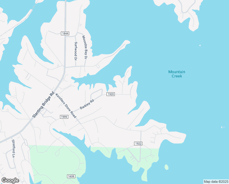 map of restaurants, bars, coffee shops, grocery stores, and more near 7992 Barkley Road in Sherrills Ford