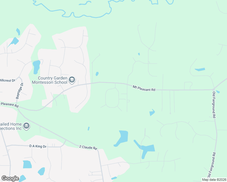 map of restaurants, bars, coffee shops, grocery stores, and more near 486 Rosa Circle in Johnston County