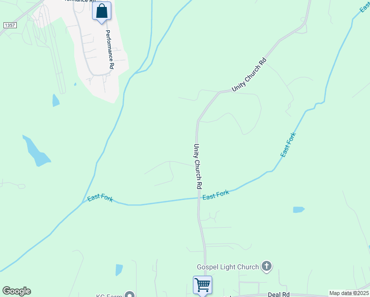 map of restaurants, bars, coffee shops, grocery stores, and more near 9475 Unity Church Road in Mooresville