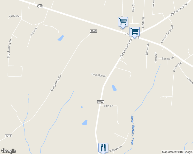 map of restaurants, bars, coffee shops, grocery stores, and more near 209 Cool Side Drive in Salisbury