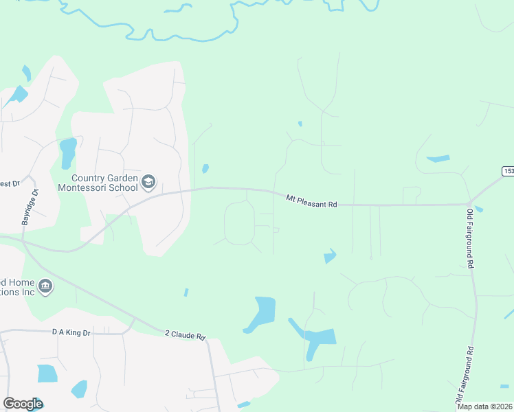 map of restaurants, bars, coffee shops, grocery stores, and more near 89 Rosa Circle in Johnston County