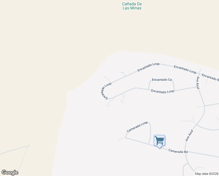 map of restaurants, bars, coffee shops, grocery stores, and more near 32 Encantado Loop in Santa Fe
