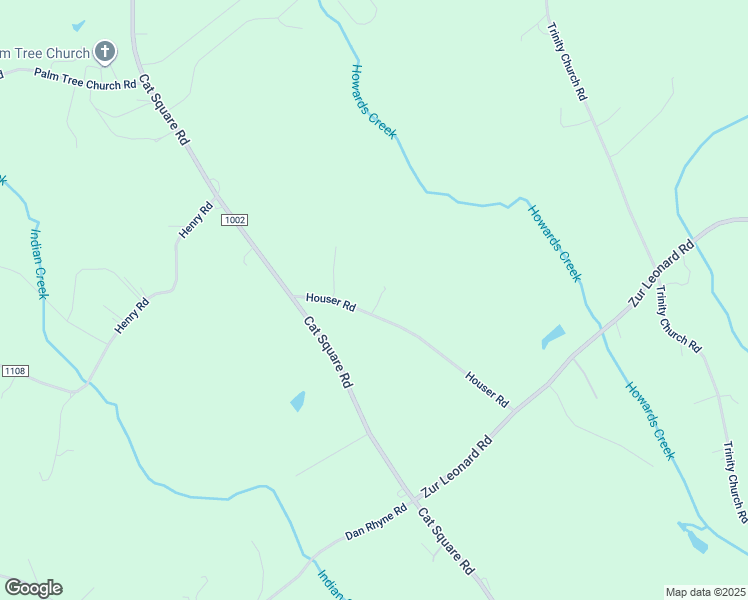 map of restaurants, bars, coffee shops, grocery stores, and more near 7208 Houser Road in Vale