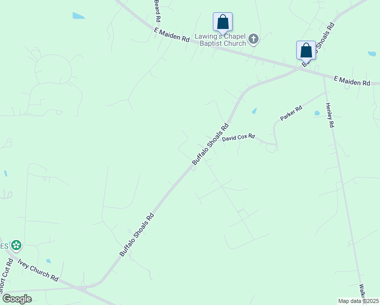 map of restaurants, bars, coffee shops, grocery stores, and more near 4926 Buffalo Shoals Road in Maiden
