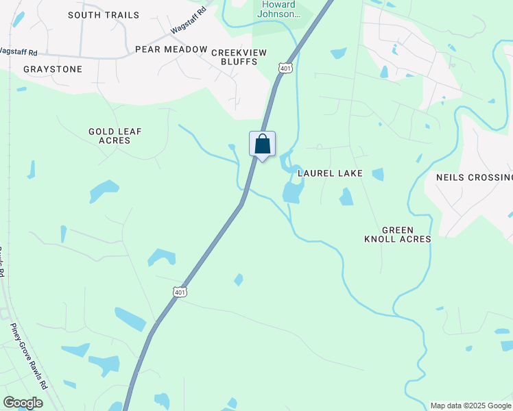 map of restaurants, bars, coffee shops, grocery stores, and more near 1809 South Main Street in Fuquay-Varina