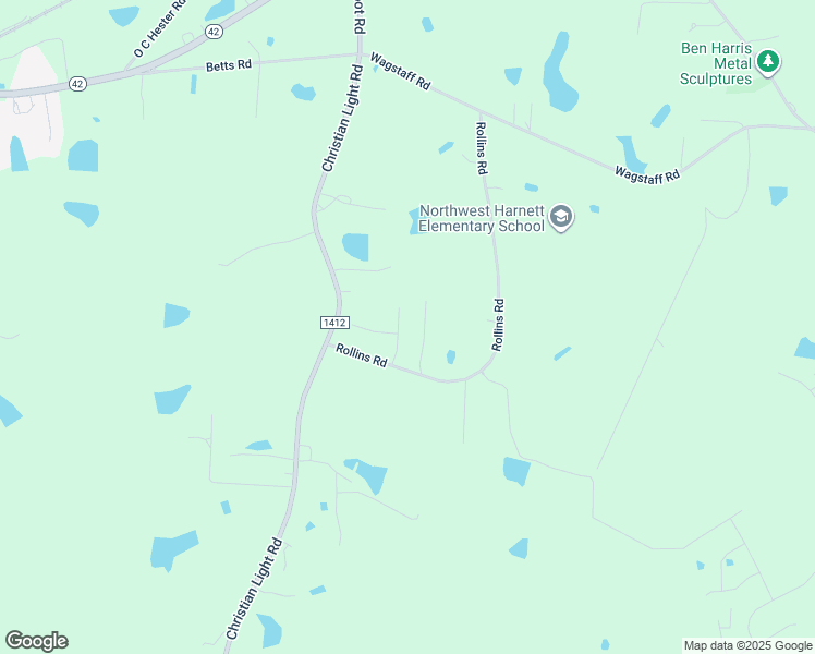 map of restaurants, bars, coffee shops, grocery stores, and more near 90 South Fuquay Avenue in Fuquay Varina