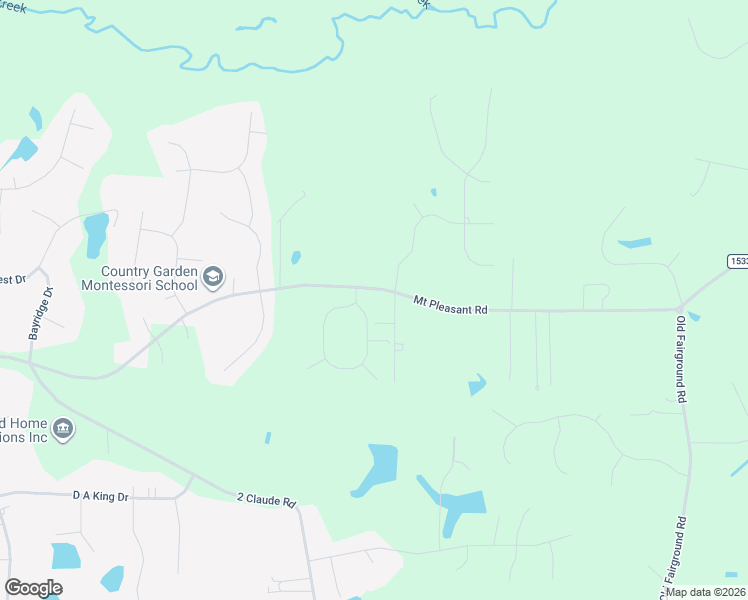 map of restaurants, bars, coffee shops, grocery stores, and more near 68 Ina Joe Place in Johnston County