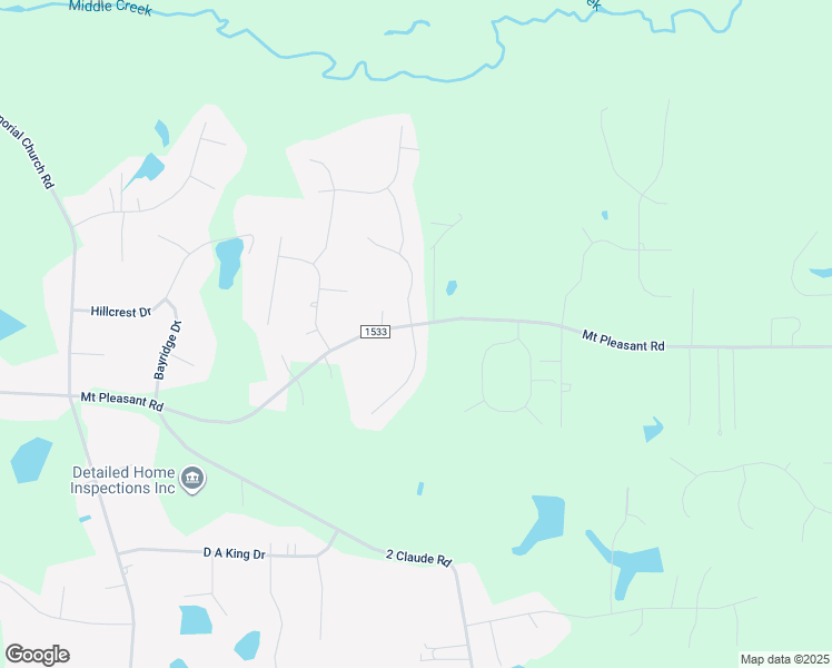 map of restaurants, bars, coffee shops, grocery stores, and more near 29 Saylor Ridge Lane in Johnston County