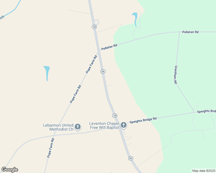 map of restaurants, bars, coffee shops, grocery stores, and more near 9580 North Carolina 58 in Stantonsburg
