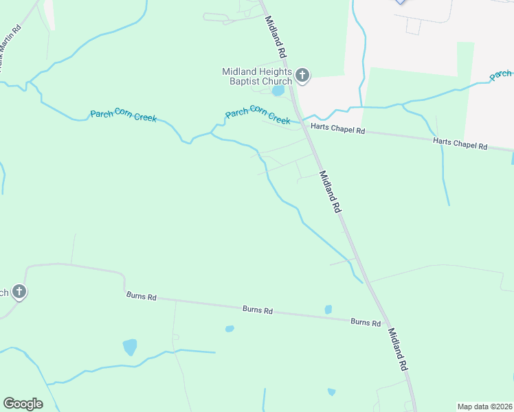 map of restaurants, bars, coffee shops, grocery stores, and more near 2697 Midland Road in Shelbyville