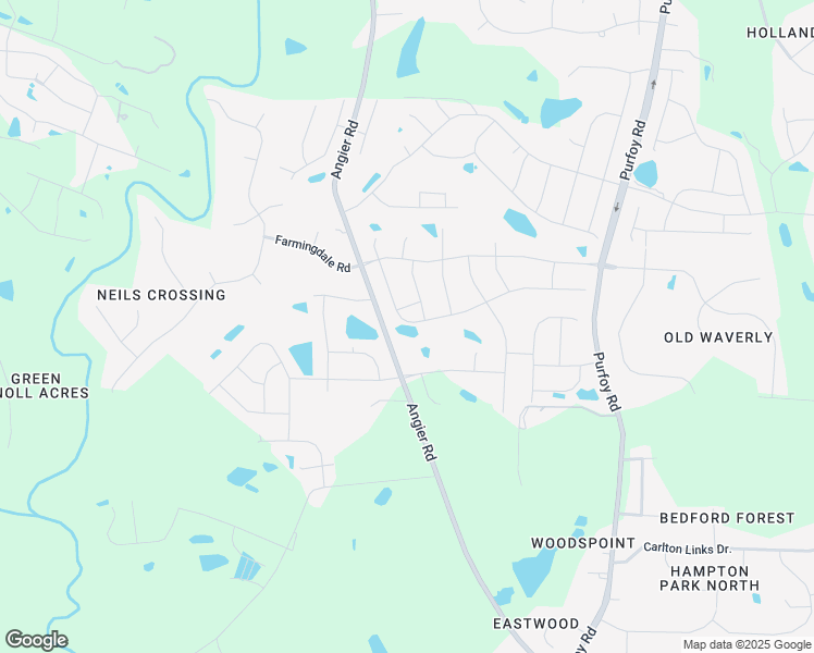 map of restaurants, bars, coffee shops, grocery stores, and more near 954 Matterhorn Drive in Fuquay-Varina