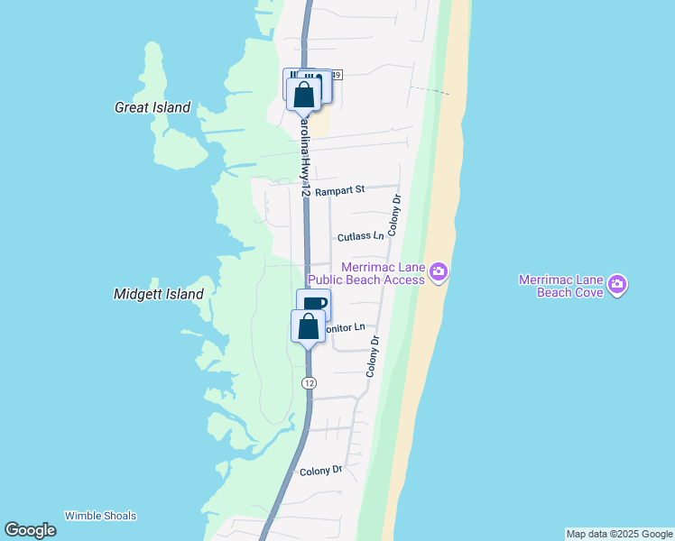 map of restaurants, bars, coffee shops, grocery stores, and more near 26128 Galleon Dr in Dare