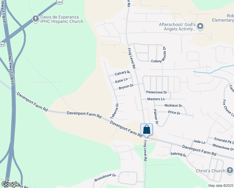 map of restaurants, bars, coffee shops, grocery stores, and more near 1120 Bert Court in Greenville