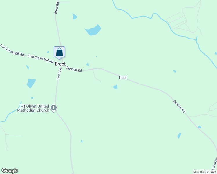 map of restaurants, bars, coffee shops, grocery stores, and more near 5346 Bennett Road in Seagrove