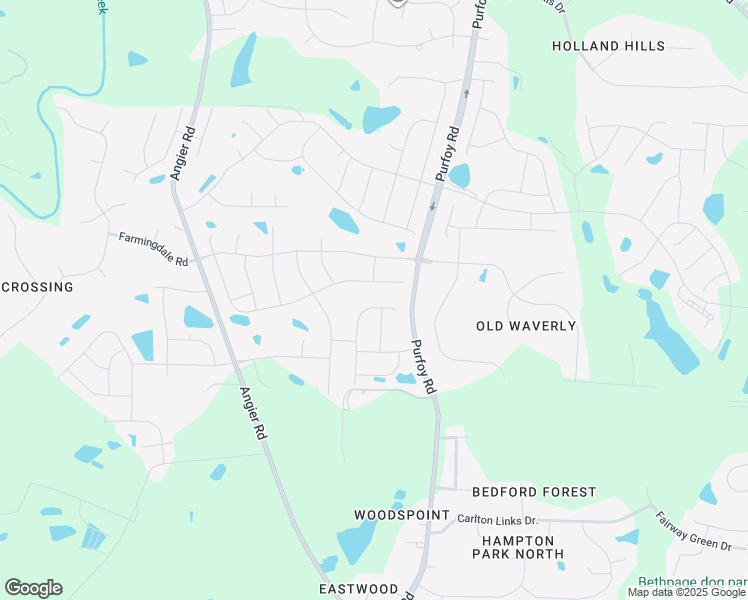 map of restaurants, bars, coffee shops, grocery stores, and more near 1724 Pinecliff Court in Fuquay-Varina