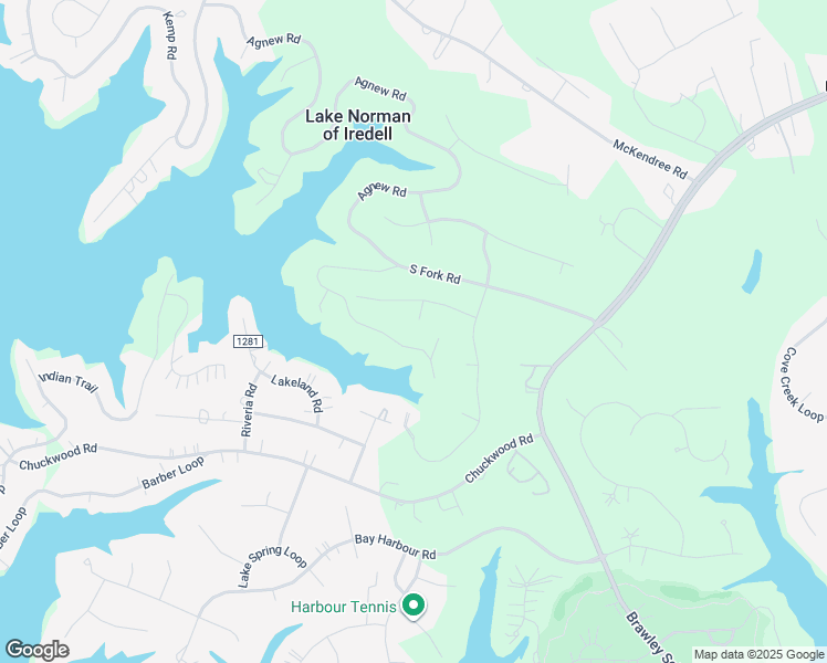 map of restaurants, bars, coffee shops, grocery stores, and more near 112 Jack Pine Court in Mooresville