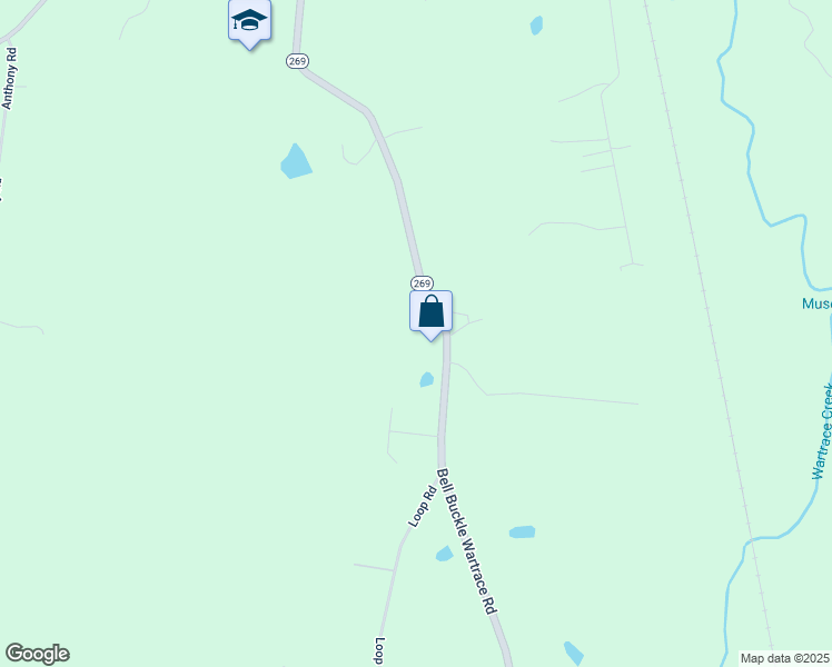 map of restaurants, bars, coffee shops, grocery stores, and more near 1029 Bell Buckle Wartrace Road in Wartrace