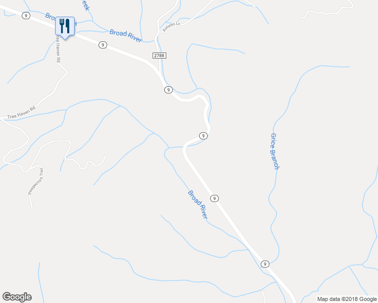 map of restaurants, bars, coffee shops, grocery stores, and more near 1915 North Carolina 9 in Black Mountain