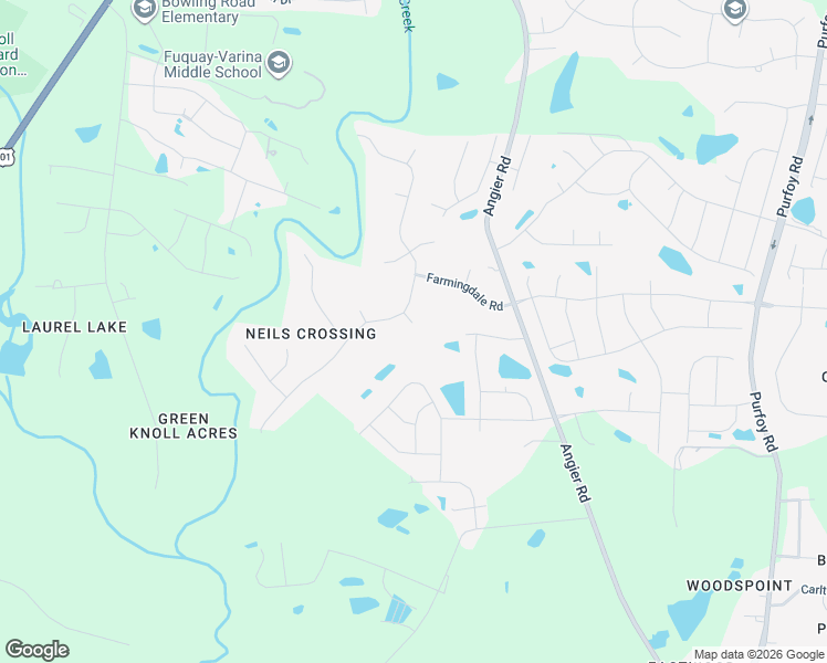 map of restaurants, bars, coffee shops, grocery stores, and more near 604 Sage Court in Fuquay-Varina