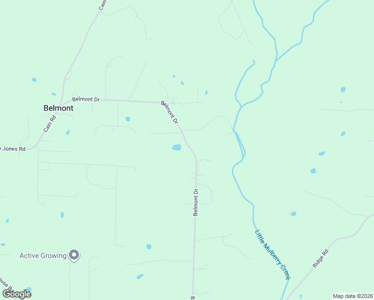 map of restaurants, bars, coffee shops, grocery stores, and more near 7505 Belmont Drive in Alma