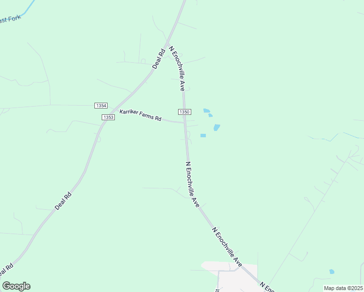 map of restaurants, bars, coffee shops, grocery stores, and more near 2975 North Enochville Avenue in Mooresville