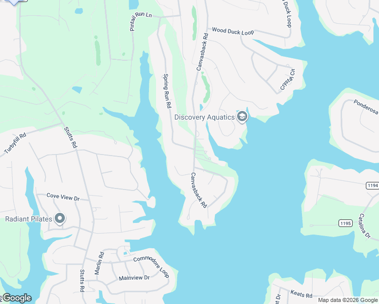 map of restaurants, bars, coffee shops, grocery stores, and more near 272 Spring Run Road in Mooresville