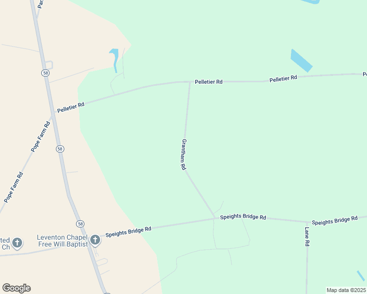 map of restaurants, bars, coffee shops, grocery stores, and more near Grantham Road in Greene County