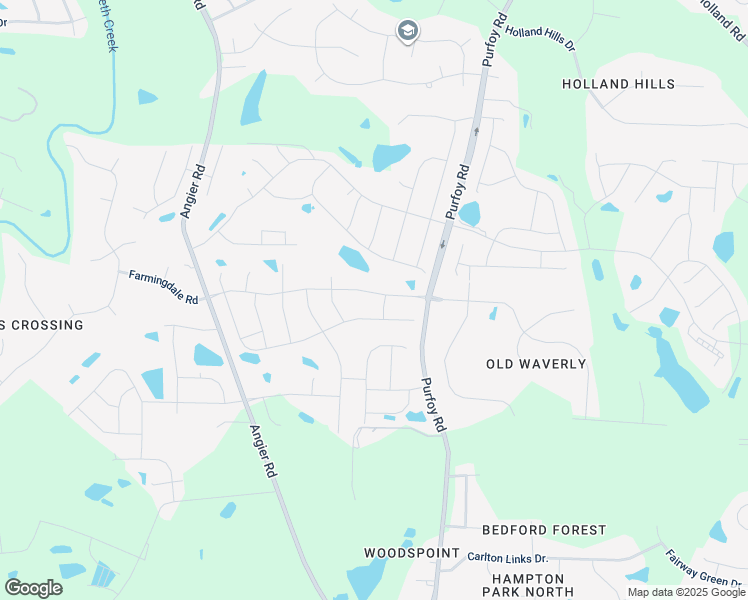 map of restaurants, bars, coffee shops, grocery stores, and more near 8816 Purfoy Road in Fuquay-Varina