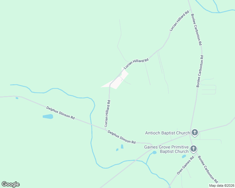 map of restaurants, bars, coffee shops, grocery stores, and more near 951 Lucian Hilliard Road in Goldston