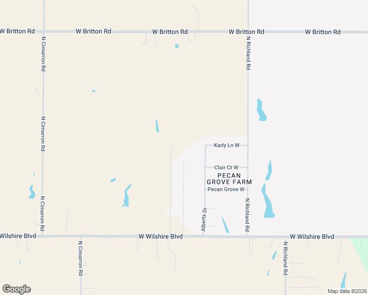 map of restaurants, bars, coffee shops, grocery stores, and more near 8400 Prairie Ridge Road in Yukon