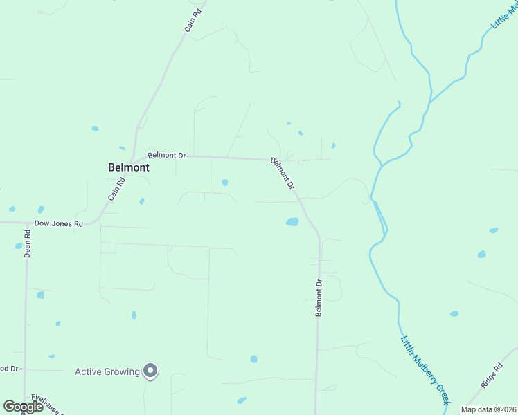 map of restaurants, bars, coffee shops, grocery stores, and more near 7505 Belmont Dr in Alma