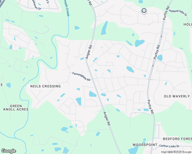 map of restaurants, bars, coffee shops, grocery stores, and more near 954 Matterhorn Drive in Fuquay-Varina