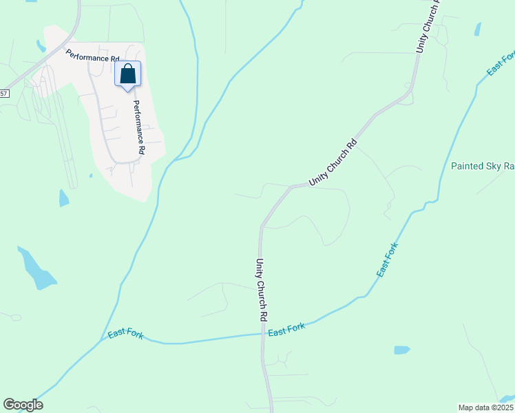 map of restaurants, bars, coffee shops, grocery stores, and more near 9665 Unity Church Road in Mooresville