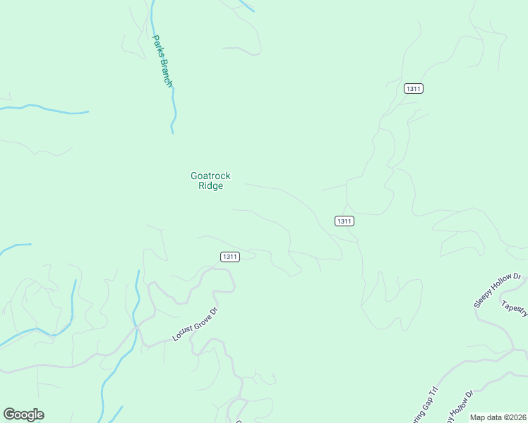 map of restaurants, bars, coffee shops, grocery stores, and more near 208 Tuckaway Road in Waynesville