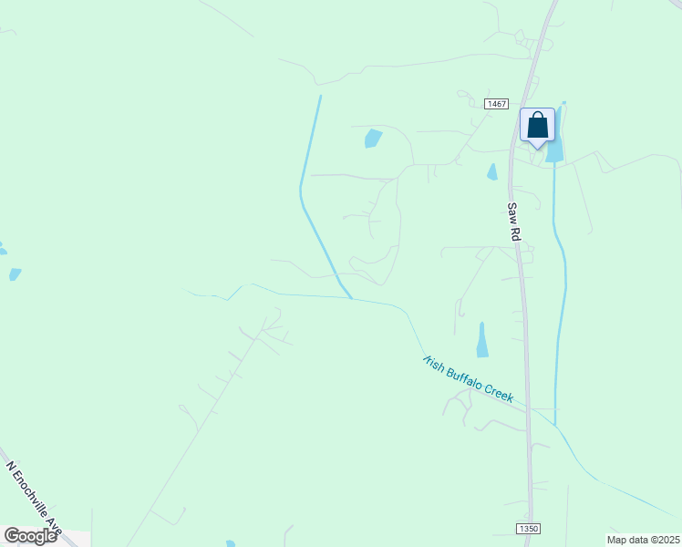 map of restaurants, bars, coffee shops, grocery stores, and more near Echo Hollow Drive in Rowan County