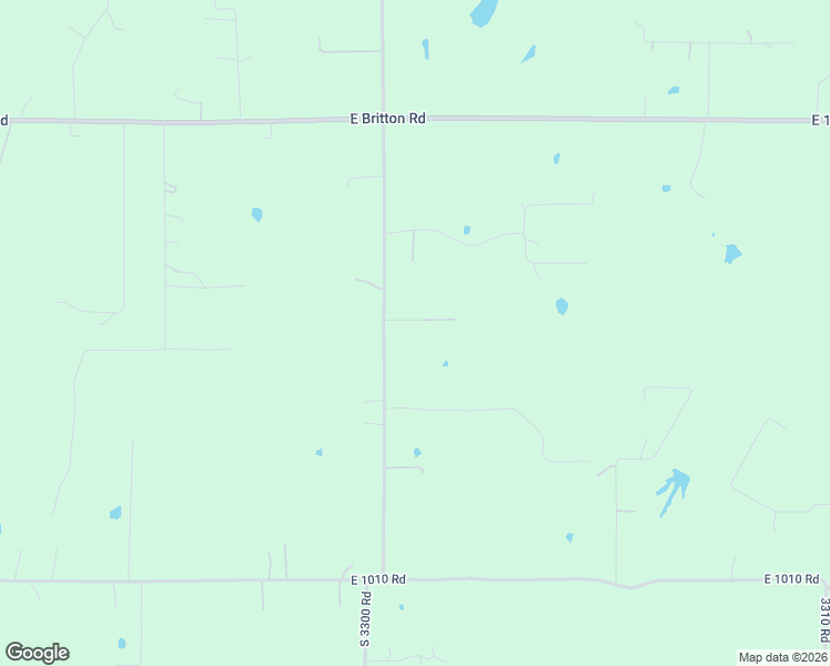 map of restaurants, bars, coffee shops, grocery stores, and more near 100436 3300 Road in Harrah