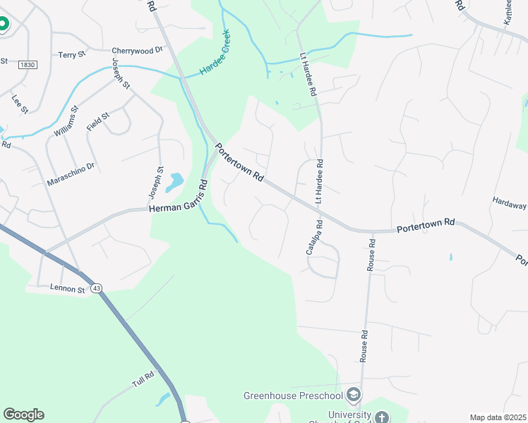map of restaurants, bars, coffee shops, grocery stores, and more near 1129 Scarlet Oak Drive in Greenville