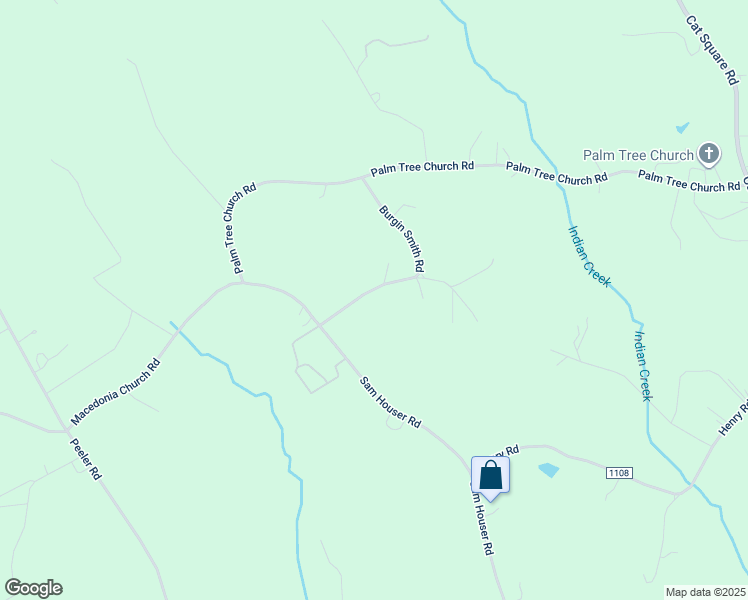 map of restaurants, bars, coffee shops, grocery stores, and more near 2778 Burgin Smith Road in Vale