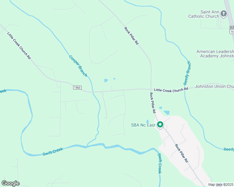 map of restaurants, bars, coffee shops, grocery stores, and more near 48 Eagle Pointe Ln in Clayton