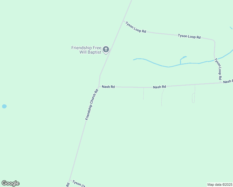 map of restaurants, bars, coffee shops, grocery stores, and more near 1943 Nash Road in Farmville