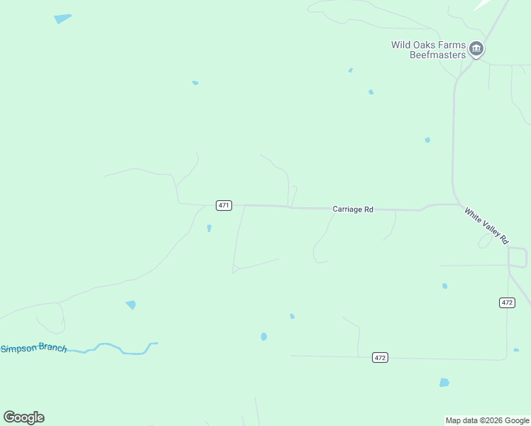map of restaurants, bars, coffee shops, grocery stores, and more near 6845 Carriage Road in Mulberry