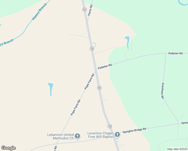 map of restaurants, bars, coffee shops, grocery stores, and more near 55 Pope Farm Road in Stantonsburg
