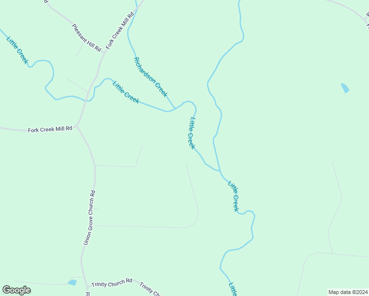 map of restaurants, bars, coffee shops, grocery stores, and more near 2812 East Fork Drive in Seagrove