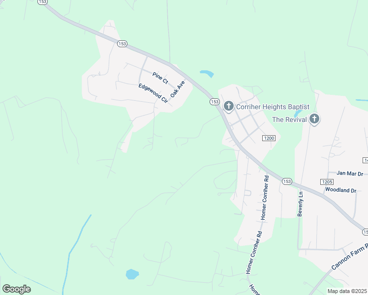 map of restaurants, bars, coffee shops, grocery stores, and more near 488 Farrington Dr in China Grove