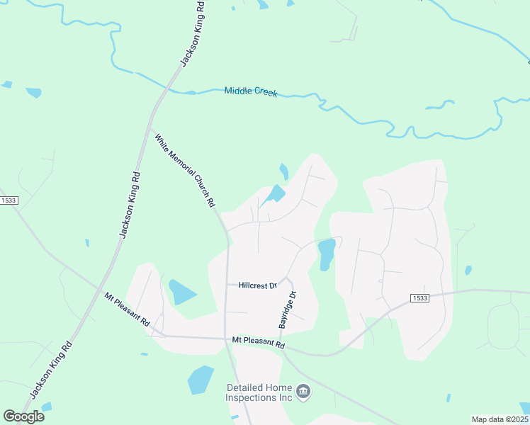 map of restaurants, bars, coffee shops, grocery stores, and more near 201 Blackberry Creek Drive in Johnston County