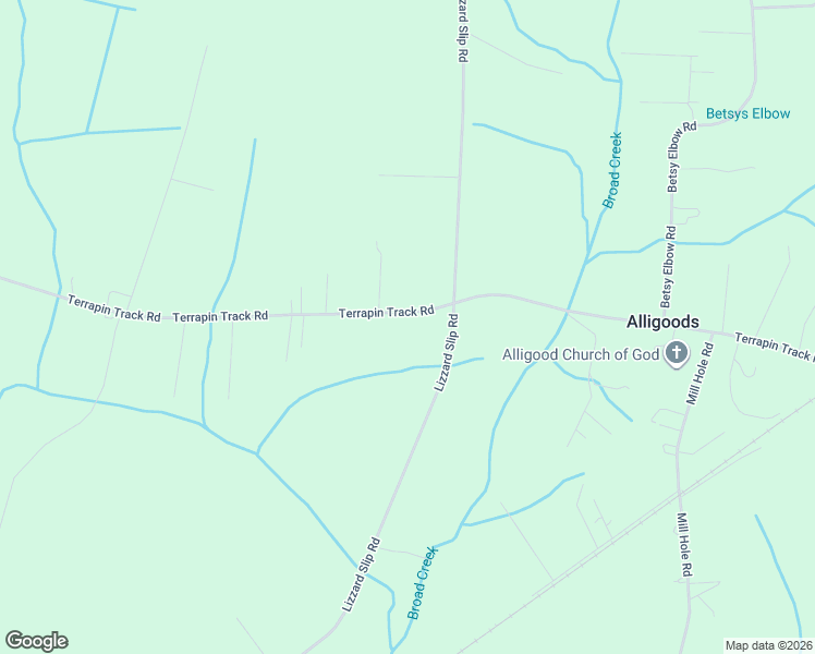map of restaurants, bars, coffee shops, grocery stores, and more near Terrapin Track Road in Washington