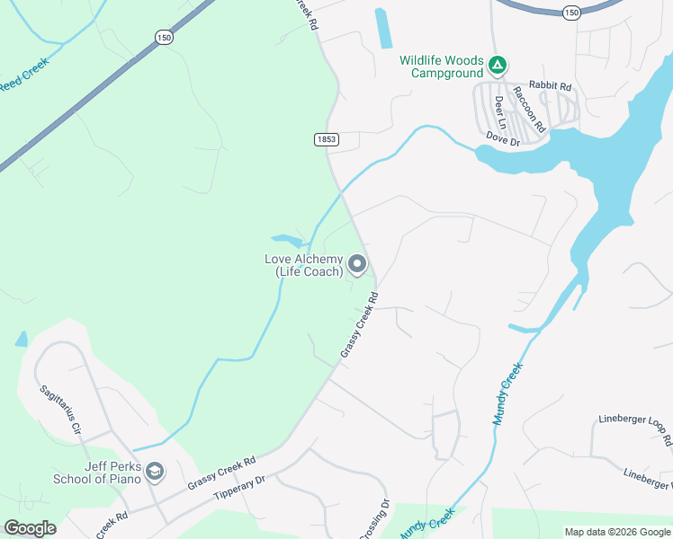 map of restaurants, bars, coffee shops, grocery stores, and more near 4881 Grassy Creek Road in Denver