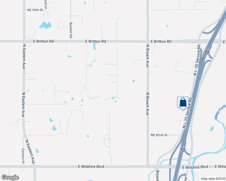 map of restaurants, bars, coffee shops, grocery stores, and more near 8817 Henley Avenue in Oklahoma City