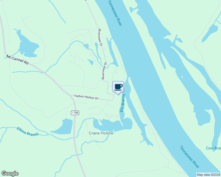 map of restaurants, bars, coffee shops, grocery stores, and more near 905 Riverview Drive in Decaturville